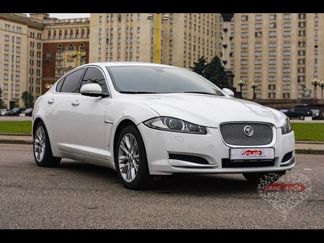 Jaguar XF белый